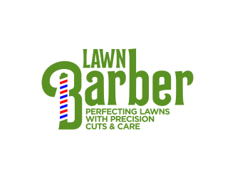 Lawn Barber  logo design by ekitessar