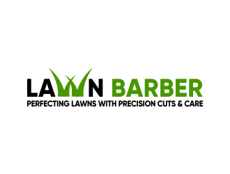 Lawn Barber  logo design by done