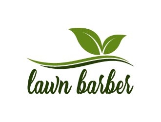 Lawn Barber  logo design by maserik