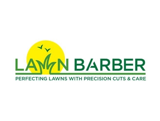 Lawn Barber  logo design by CreativeMania