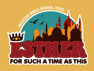ESTHER For Such A Time As This logo design by coco