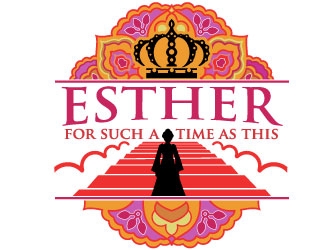 ESTHER For Such A Time As This logo design by maze
