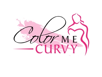 Color Me Curvy logo design by MAXR