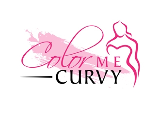 Color Me Curvy logo design by MAXR