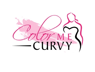 Color Me Curvy logo design by MAXR