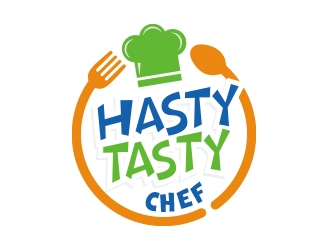 Hasty Tasty Chef logo design by MarkindDesign