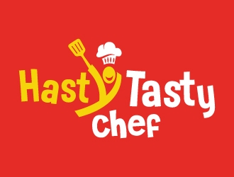 Hasty Tasty Chef logo design by KreativeLogos