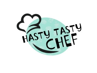 Hasty Tasty Chef logo design by Soufiane