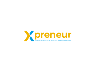 Xpreneur logo design by haidar