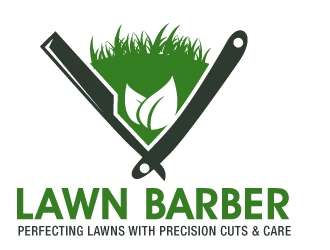 Lawn Barber  logo design by PMG