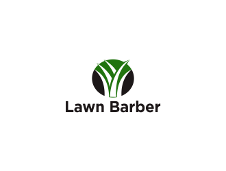 Lawn Barber  logo design by Greenlight