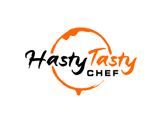 Hasty Tasty Chef logo design by ubai popi