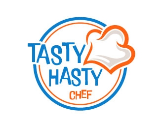 Hasty Tasty Chef logo design by DesignPal