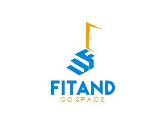 Fitand Co Space logo design by BeezlyDesigns