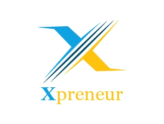 Xpreneur logo design by BeezlyDesigns
