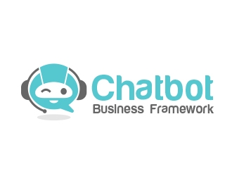 Chatbot Business Framework logo design by chuckiey