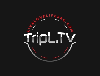 TripL.TV and LiveLoveLife360.com logo design by blink
