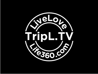 TripL.TV and LiveLoveLife360.com logo design by hopee