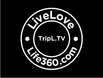 TripL.TV and LiveLoveLife360.com logo design by hopee