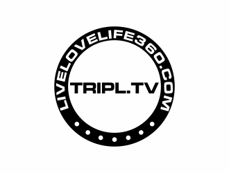 TripL.TV and LiveLoveLife360.com logo design by eagerly
