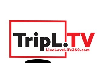TripL.TV and LiveLoveLife360.com logo design by creativemind01