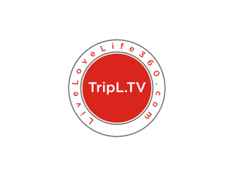 TripL.TV and LiveLoveLife360.com logo design by Barkah