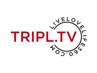 TripL.TV and LiveLoveLife360.com logo design by scolessi