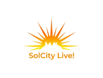 SolCity Live!  logo design by aryamaity