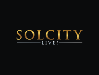 SolCity Live!  logo design by bricton