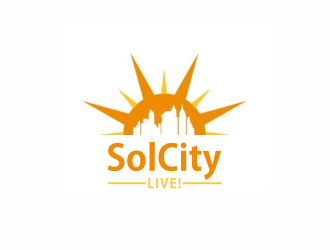 SolCity Live!  logo design by eagerly