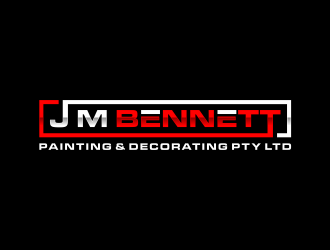 J M Bennett Painting & Decorating Pty Ltd logo design by Msinur