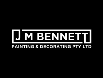 J M Bennett Painting & Decorating Pty Ltd logo design by hopee