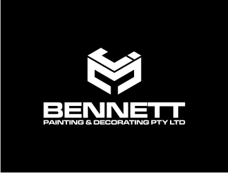 J M Bennett Painting & Decorating Pty Ltd logo design by hopee