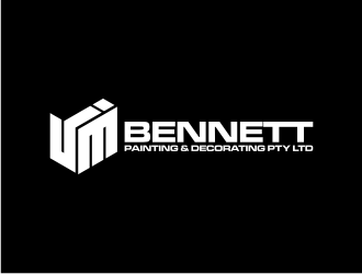 J M Bennett Painting & Decorating Pty Ltd logo design by hopee