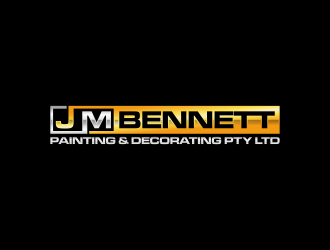 J M Bennett Painting & Decorating Pty Ltd logo design by RIANW