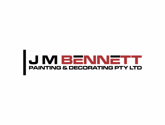J M Bennett Painting & Decorating Pty Ltd logo design by eagerly