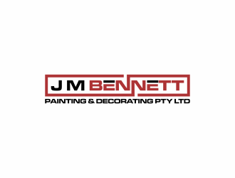 J M Bennett Painting & Decorating Pty Ltd logo design by eagerly