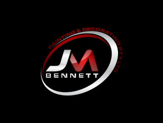 J M Bennett Painting & Decorating Pty Ltd logo design by eagerly