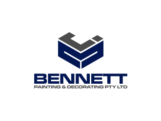 J M Bennett Painting & Decorating Pty Ltd logo design by hopee