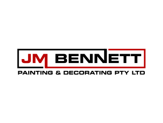 J M Bennett Painting & Decorating Pty Ltd logo design by cintoko