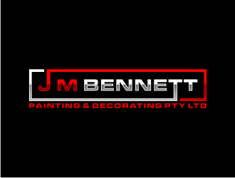 J M Bennett Painting & Decorating Pty Ltd logo design by asyqh