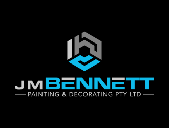 J M Bennett Painting & Decorating Pty Ltd logo design by ingepro