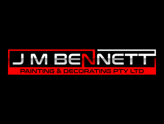 J M Bennett Painting & Decorating Pty Ltd logo design by ingepro