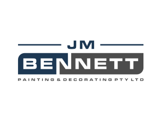 J M Bennett Painting & Decorating Pty Ltd logo design by Zhafir