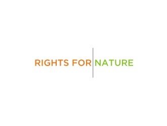 Rights for Nature logo design by Diancox