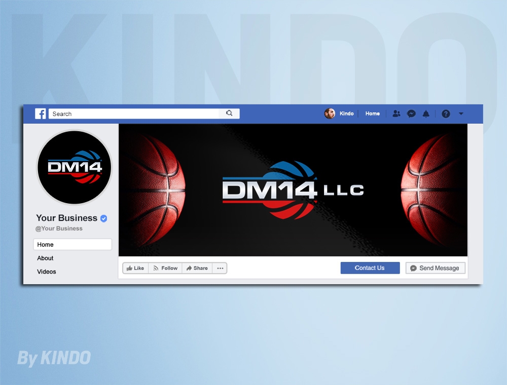 DM14 logo design by Kindo
