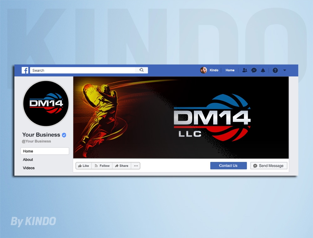 DM14 logo design by Kindo