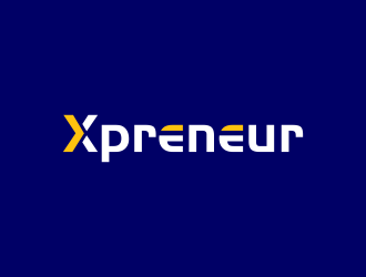 Xpreneur logo design by ubai popi