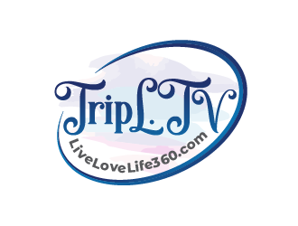 TripL.TV and LiveLoveLife360.com logo design by PRN123