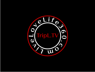 TripL.TV and LiveLoveLife360.com logo design by sodimejo